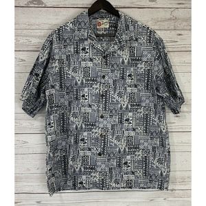 Hilo Hattie Men's Hawaiian Aloha Shirt Size XL